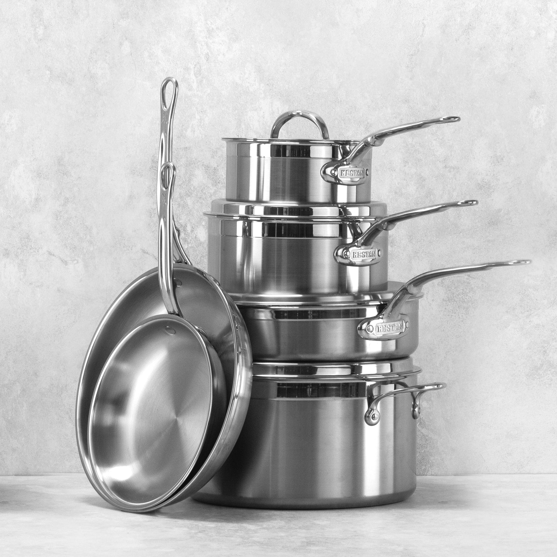 Hestan ProBond - 10-Piece Stainless Steel Cookware Set