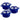 Staub Ceramic 3-Piece Dark Blue Mini Round Cocotte Set