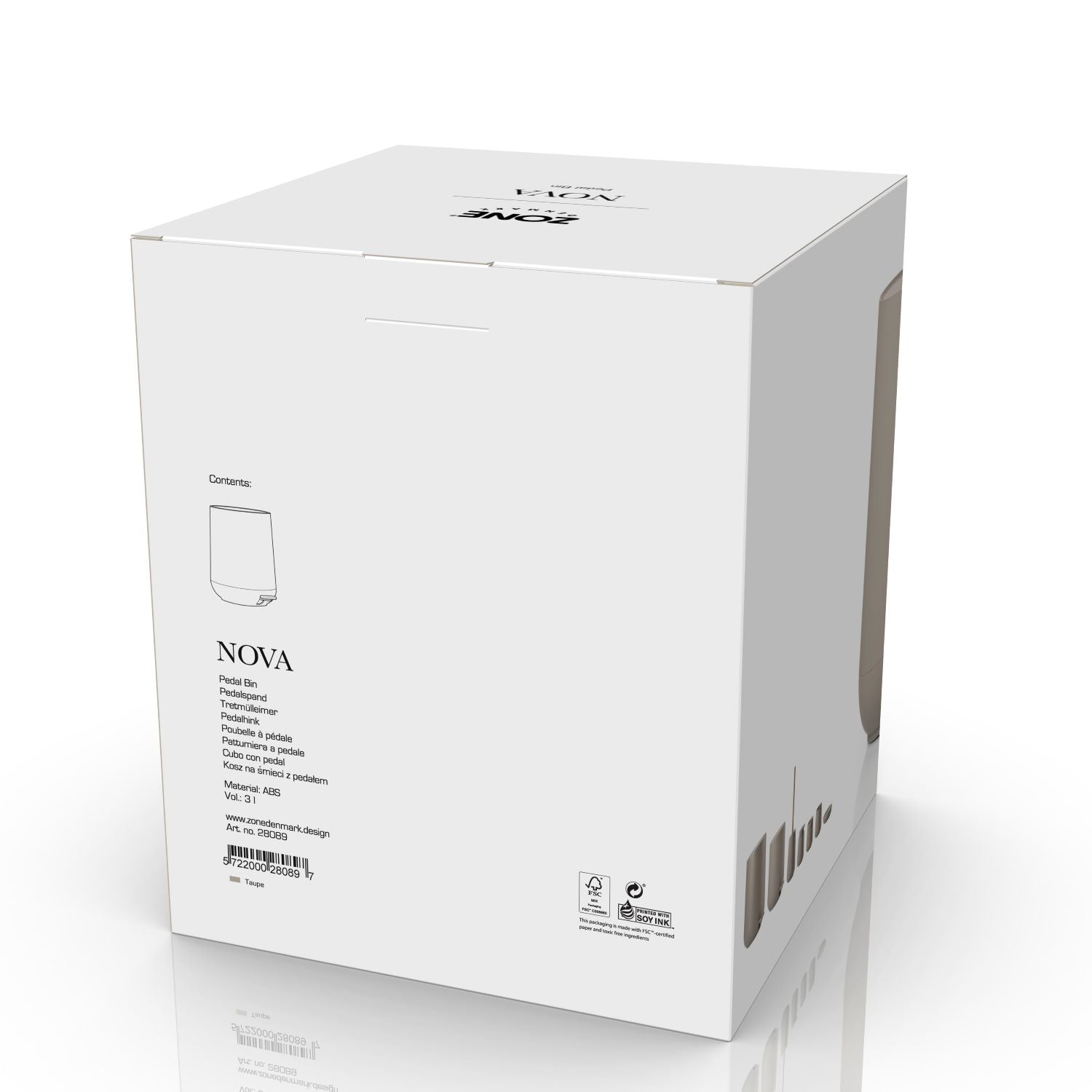 nova pedal bin Nova One Pedal Bin Royal Blue Zone Denmark