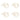 Von Gern Home 3-Ring Pearl Napkin Ring, Set of 4