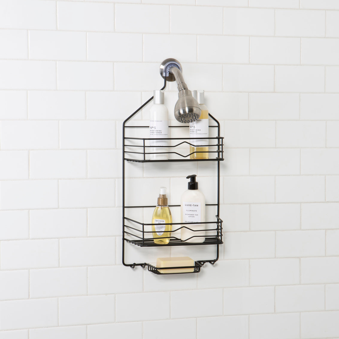 Moda Timber Caddy Moda At Home Jacob Powder-Coated Shower Caddy – Sabavi® Home