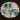 Beatriz Ball Vida Palm Trees Reversible Round Placemat, Set of 4