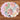 Beatriz Ball Vida Eggplant & Pink Reversible Round Placemat, Set of 4