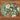 Beatriz Ball Vida Cabbage Roses & Trellis Reversible Round Placemat, Set of 4