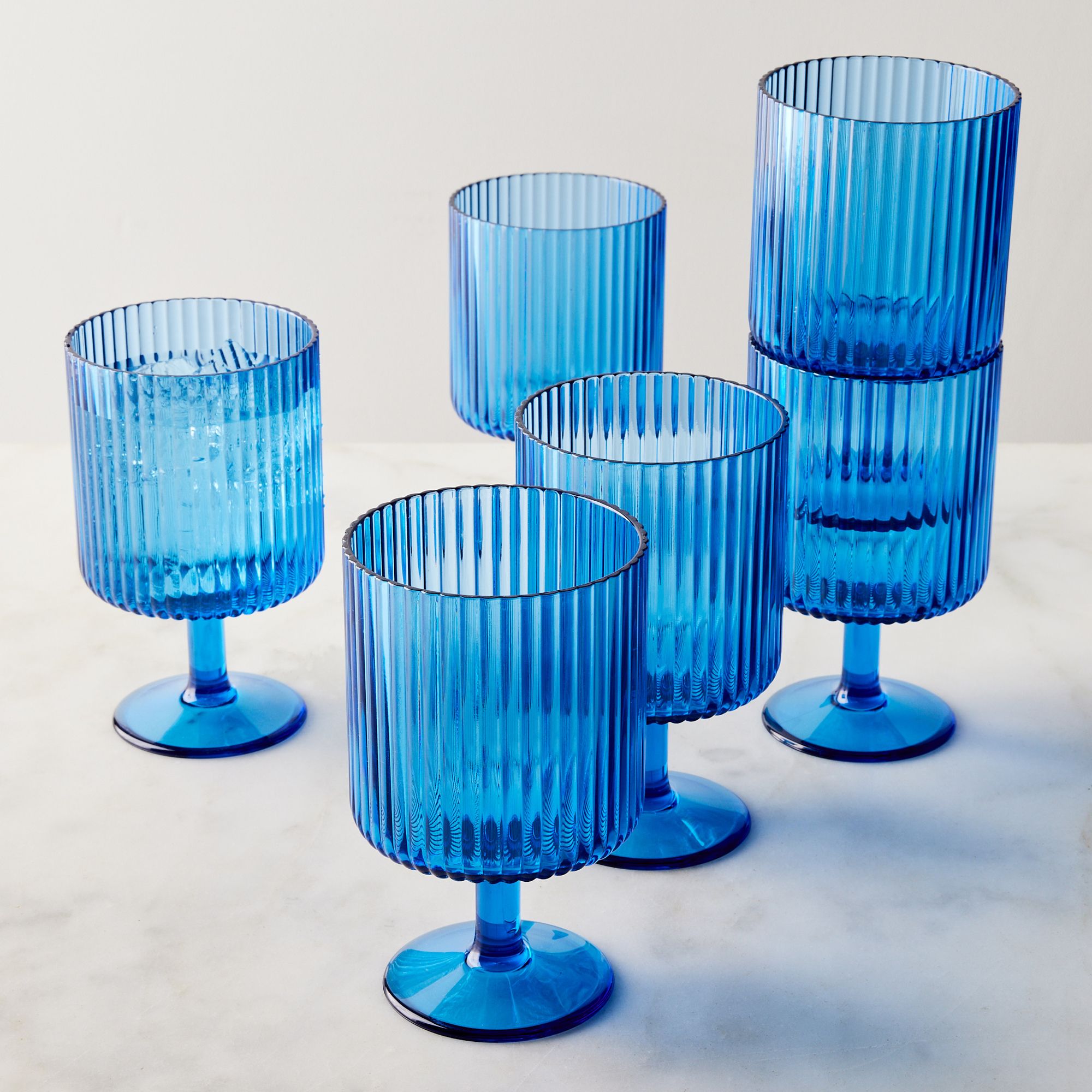 TarHong Mesa Acrylic Goblet, Set of 6 Sabavi® Home