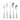 Godinger Butterfly Sandblasted Stainless Steel 20-Piece Flatware Set