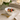Beatriz Ball Encanto Tuscany Cream and White Enamel on Metal Mini Round Bowl with Serving Spoon