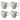 Casafina Fontana White Mug, Set of 4