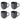 Casafina Pacifica Seed Grey Mug, Set of 4