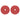 Von Gern Home Round Lacquer Circus Placemat, Set of 2