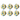 Tarhong newWave Lemon Orchard Salad Plate, Set of 6