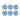 TarHong Coastal Coral Salad Plate, Set of 6