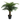 Artificial Mini Palm Tree- Black Pot
