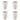 Guzzini Tiffany Tall White Acrylic Tumbler, Set of 4.