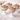 Kinor Deep Glass Dessert Bowl on Pedestal, Set of 4