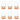 Kinor Colored Base Highball Glasses, Set of 6