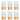 Kinor Amber and Smoke Highball Glasses, Set of 6
