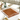 Kinor Amber Corrugated Lucite Tray