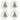 Kate Spade Evergreen Accent Plates, Set of 4