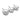 Nambé Braid Triple Condiment Set with Spoons