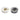 Marble Salt & Pepper Cellar with Spoons, Set of 2