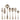 Mepra Epoque Vintage Champagne 7-Piece Serving Set