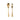 Mepra Epoque Vintage Gold 2-Piece Serving Set