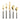 Mepra Fantasia Ice Oro Brushed Black 20-Piece Flatware Set