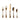 Mepra Perla Plain Gold 5-Piece Place Setting