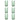 Mesa Acrylic Jumbo Highball Sage Green Glasses, Set of 6
