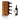 Nambe Curvo Wine Rack with Wine and Glass.