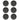 Orion Speckles Melamine Dinner Plates, Set of 6