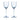 Caskata Quinn White Wine Glasses, Set of 2
