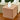 Bodrum Linens Rattan Textured Vinyl Tissue Box Cover