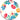 Tarhong Audrey Floral Melamine Dinner Plate, Set of 6