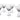 Vivience Ombré Smoke Martini Cups, Set of 6