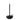Graypants Wick Portable LED Table Lamp Black