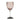 Zafferano Perle Grey Wine Goblets, Set of 2