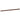 Zafferano Pencil LED Cordless Rechargeable Rust Medium Linear Suspension