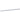 Zafferano Pencil LED Cordless Rechargeable White Medium Linear Suspension