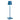 Zafferano Poldina Pro 10.8" Micro Cordless Rechargeable Capri Blue Table Lamp