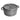 Staub Cast Iron 13.25-qt Graphite Grey Round Cocotte