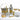 Michael Wainwright Truro Gold Coupe Stem Glasses Set of two