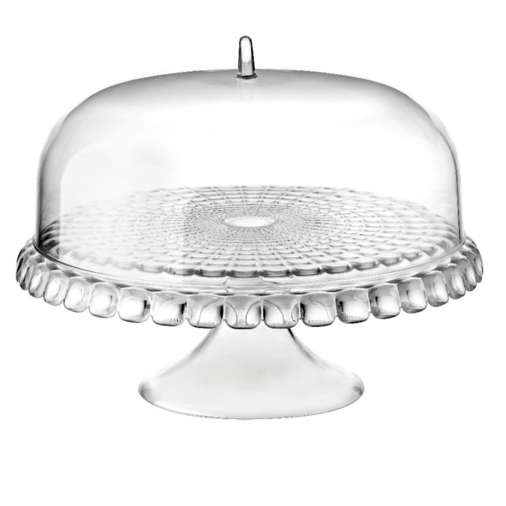 Guzzini Tiffany Large Pedestal Cake Stand with Dome