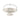 Guzzini Large Opaque White Covered Cake Stand