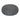 Guzzini Oval Fabric Grey Reversible Placemat