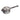 Staub Cast Iron .25-qt Graphite Grey Mini Saucepan