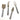 Michael Wainwright Panthera Platinum 4 Piece Cheese Set