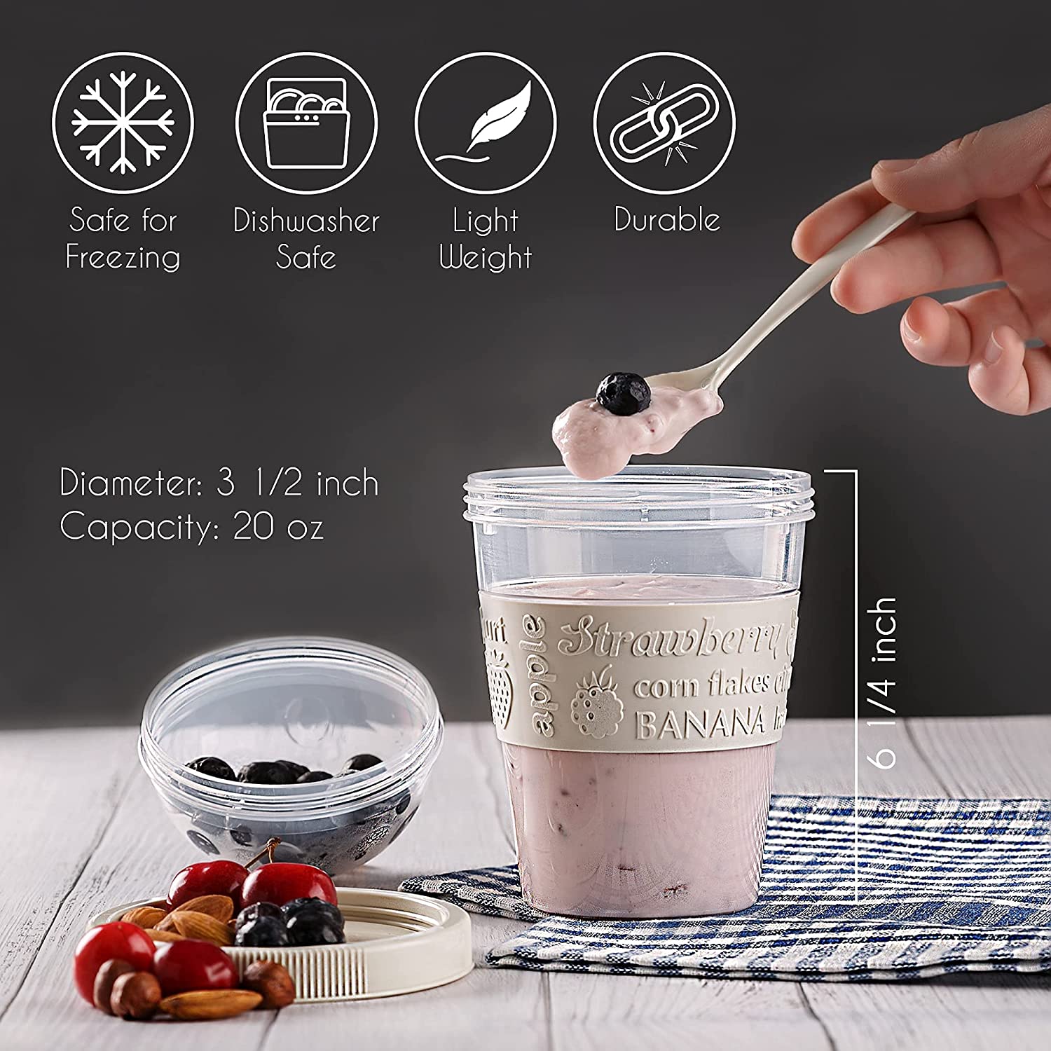 150ml Yogurt TO GO™ Tray