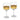 Michael Wainwright Truro Gold Red Wine Glasses Set of 2